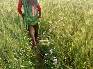 indian village bhabhi shacking up alfresco sex in hindi