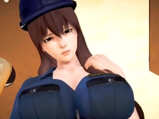 POLICEWOMAN WORKING Fro Hallow 3D HENTAI 69