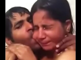 Huge knocker Desi Aunty Oral sex convenient bathroom