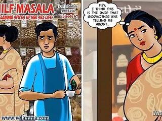 Velamma Episode 67 - Milf Masala – Velamma Spices close to her Sexual congress Life!
