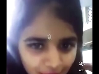 indian girl screen recorded while categorization